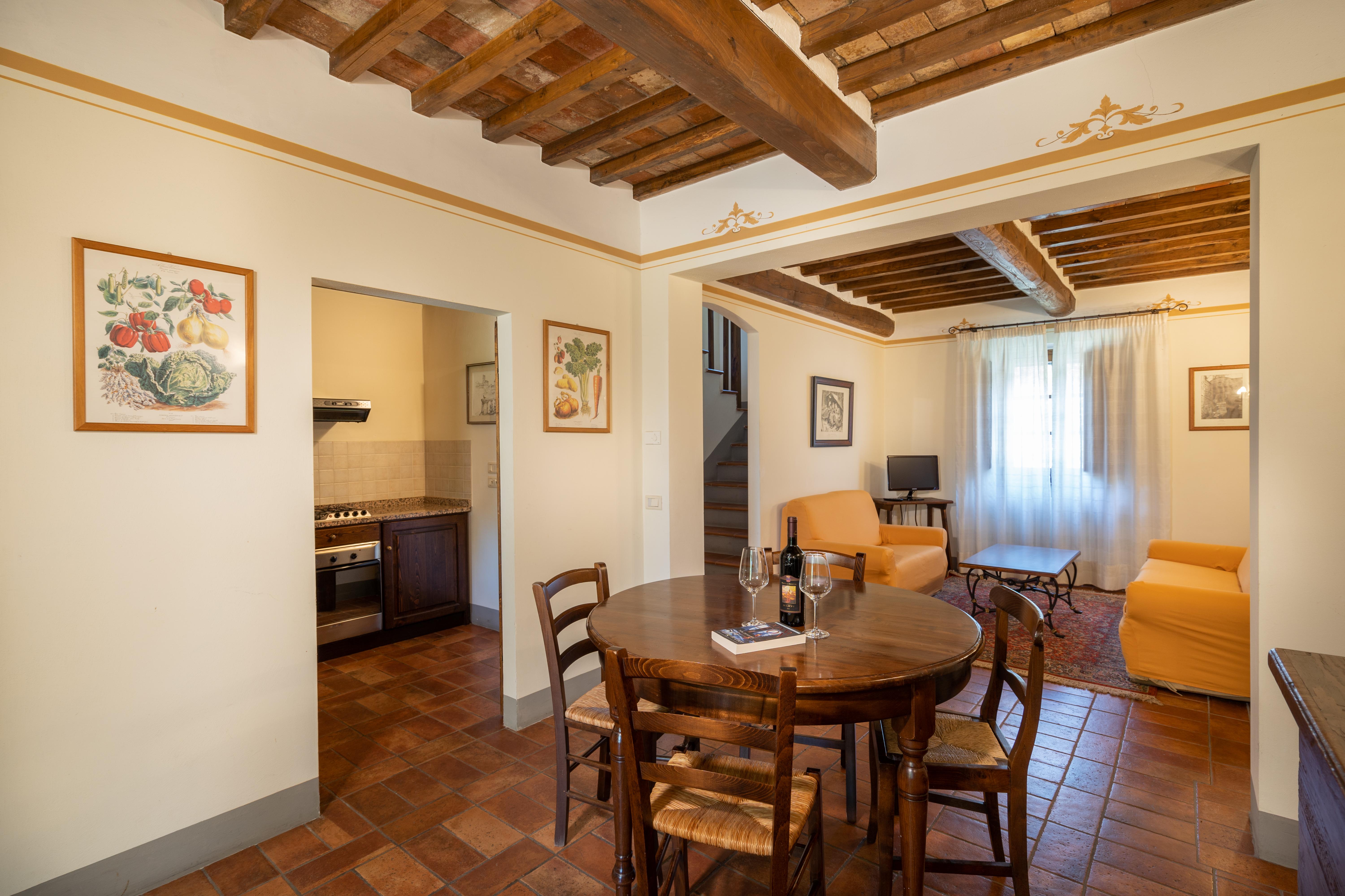 Villa Borgo San Pietro Кортона Экстерьер фото