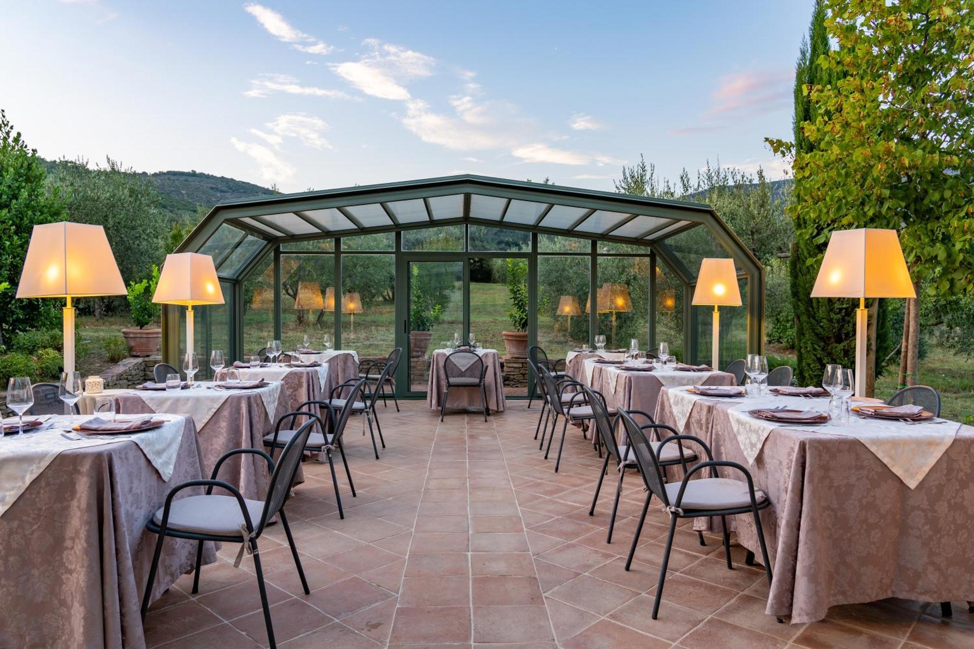 Villa Borgo San Pietro Кортона Экстерьер фото