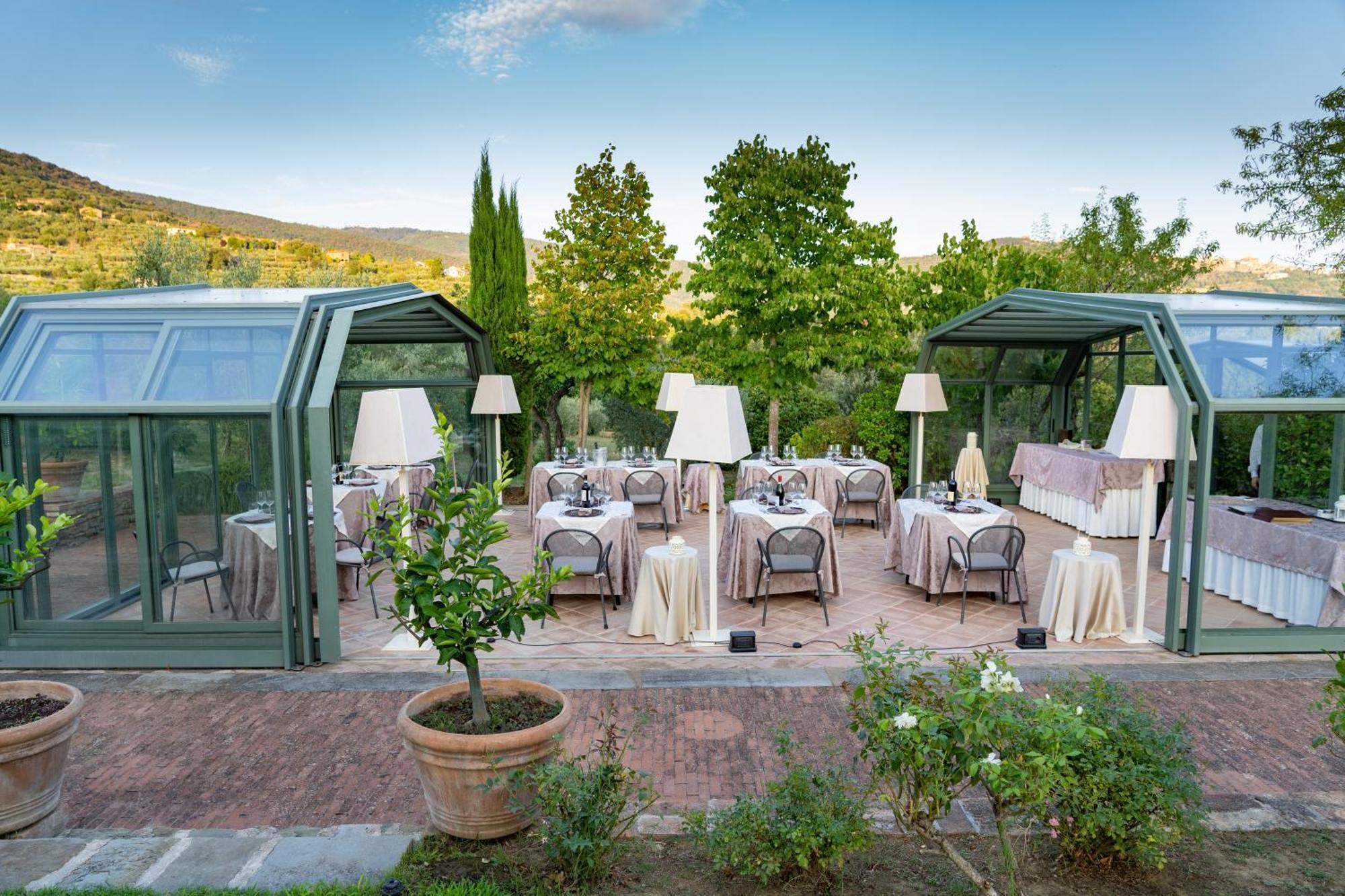 Villa Borgo San Pietro Кортона Экстерьер фото