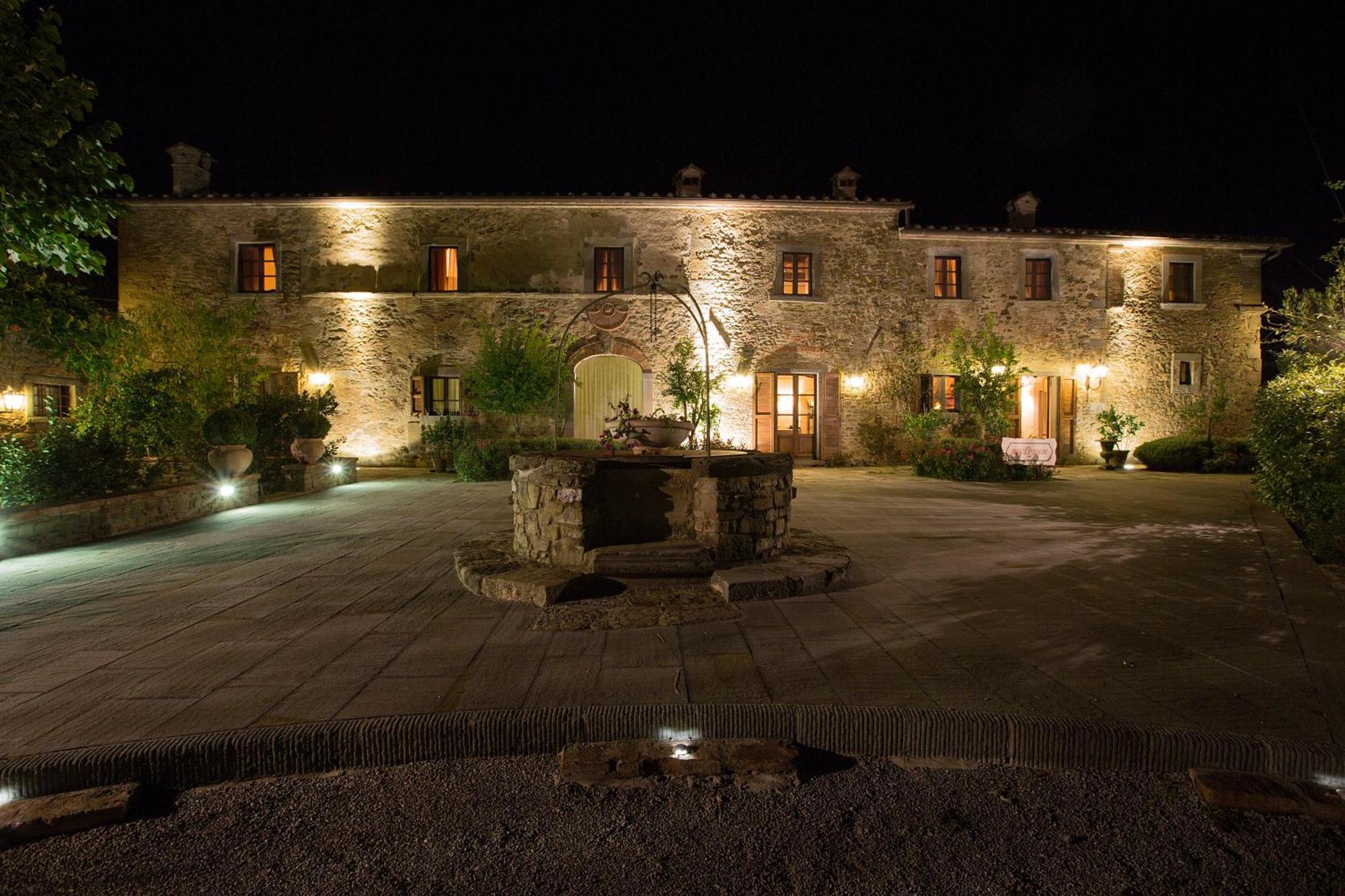 Villa Borgo San Pietro Кортона Экстерьер фото