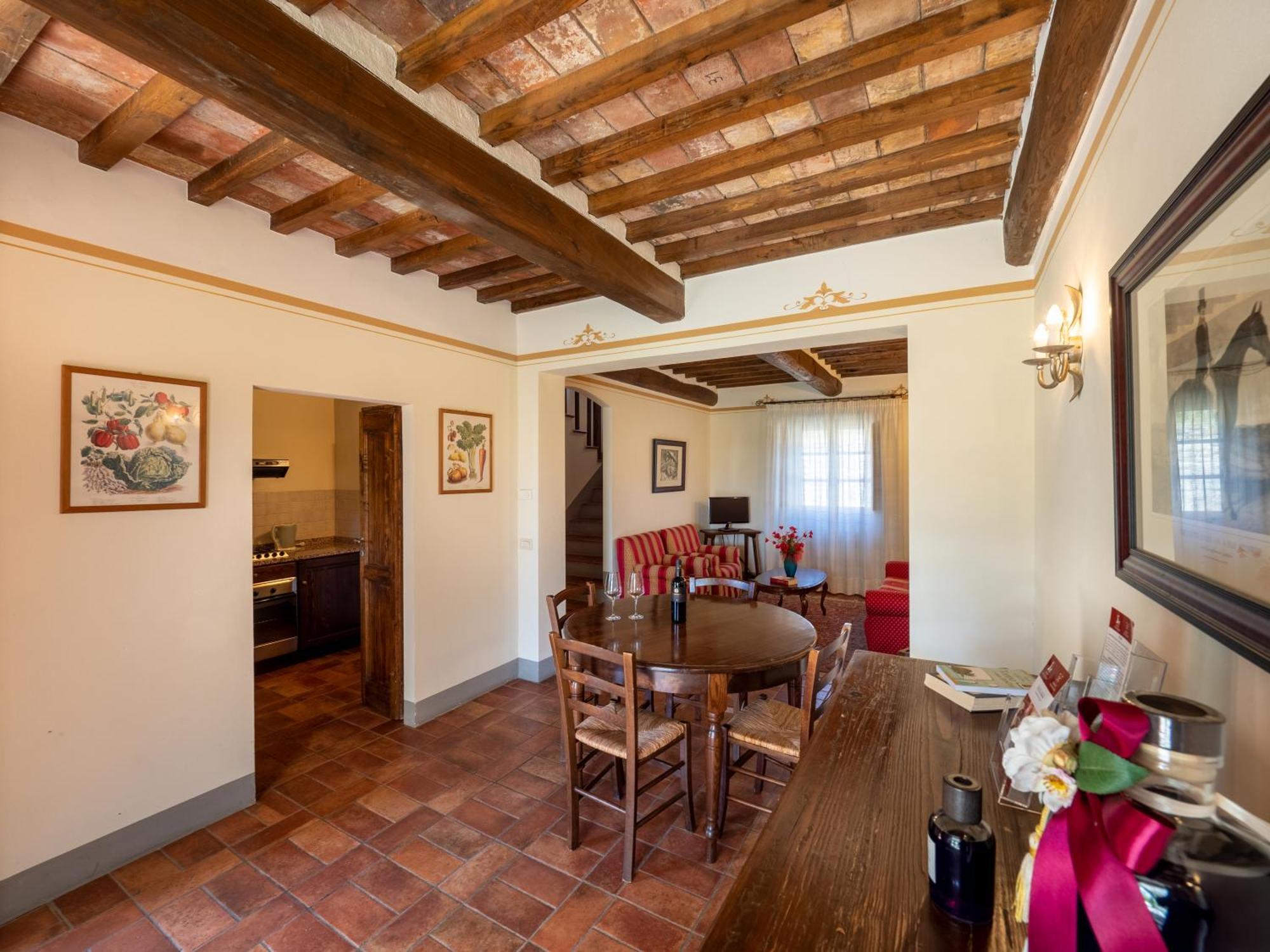 Villa Borgo San Pietro Кортона Номер фото