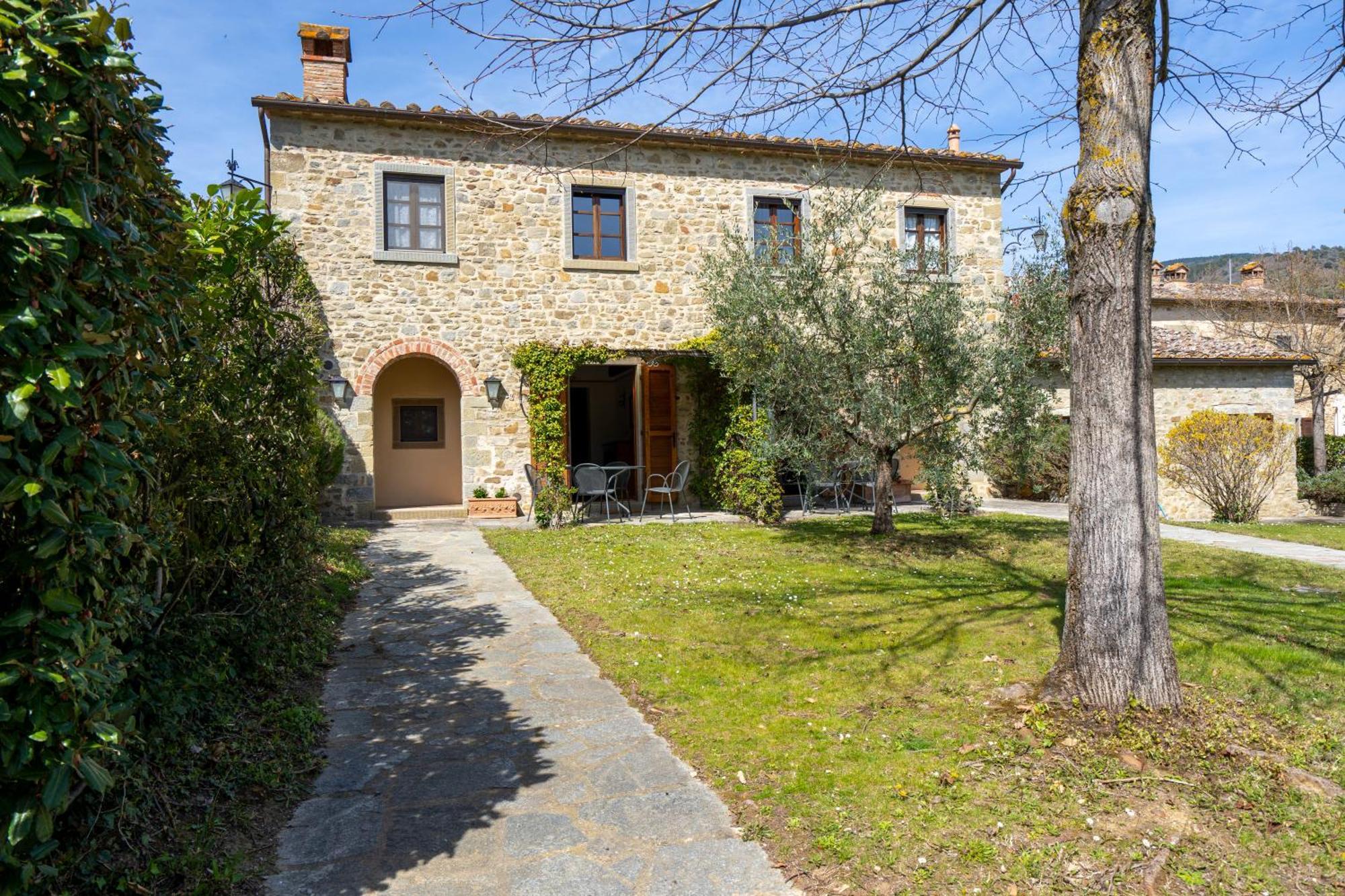 Villa Borgo San Pietro Кортона Номер фото