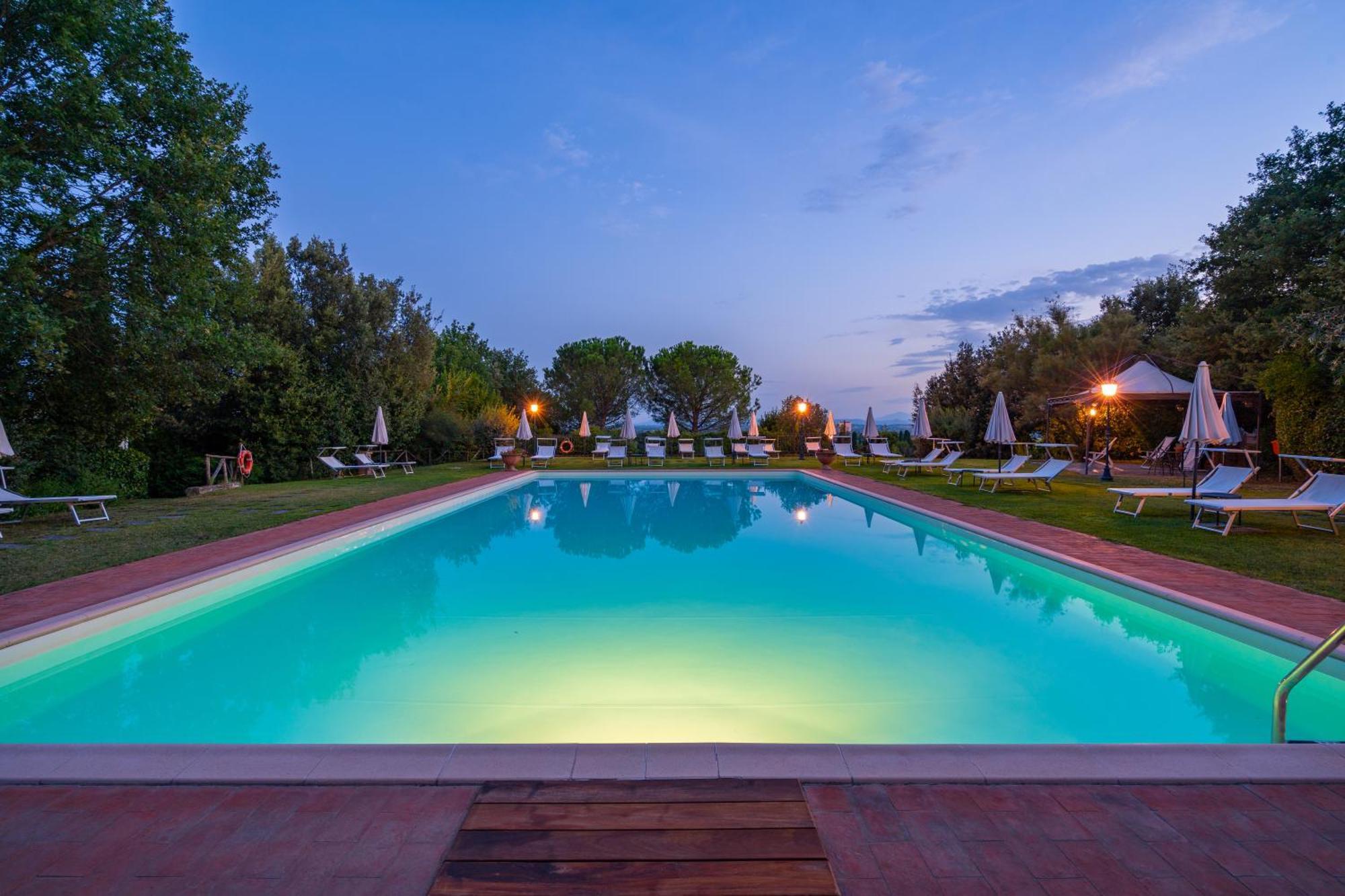 Villa Borgo San Pietro Кортона Экстерьер фото