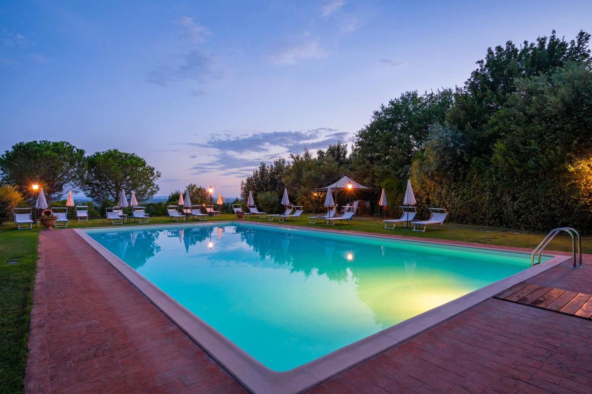 Villa Borgo San Pietro Кортона Экстерьер фото