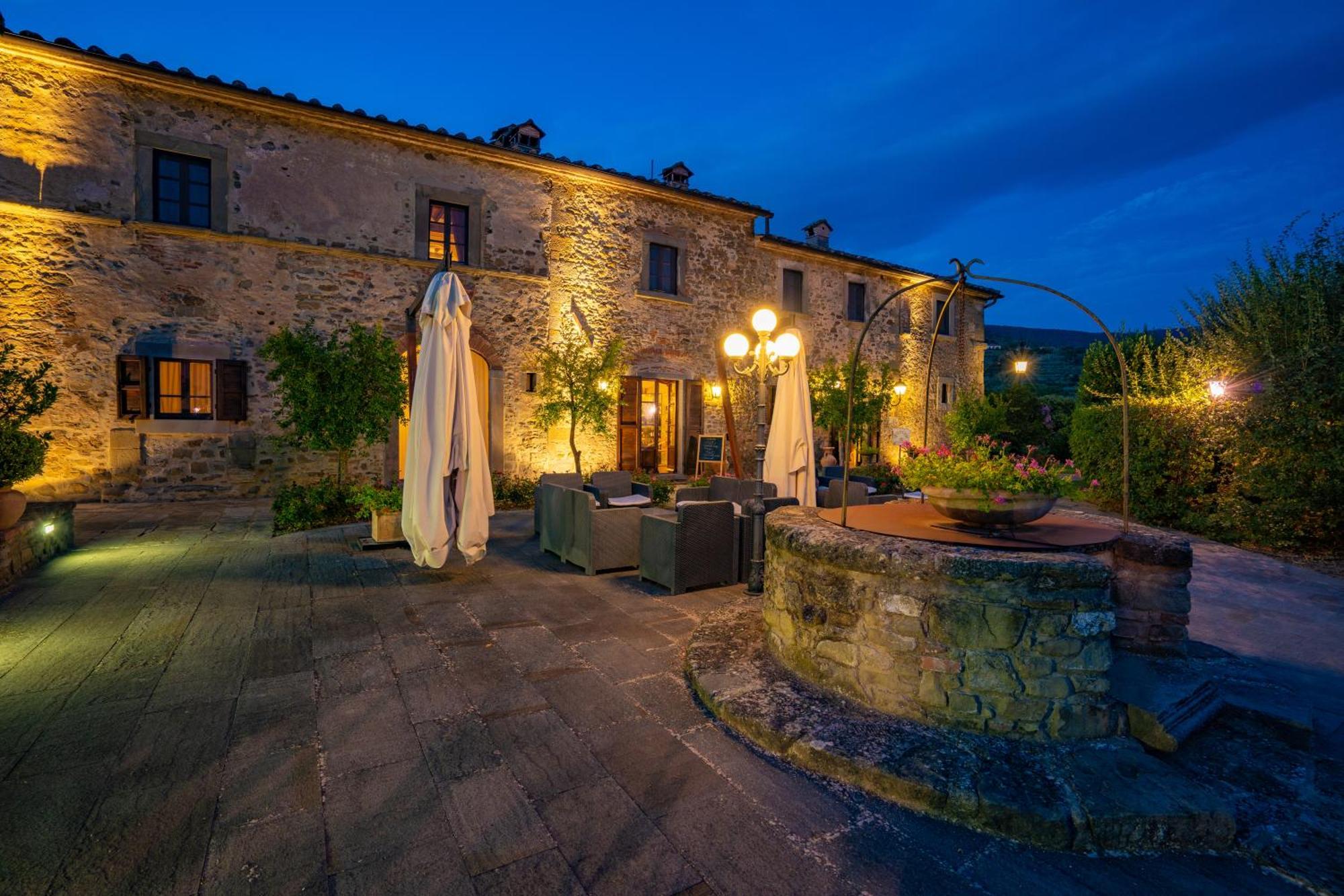 Villa Borgo San Pietro Кортона Экстерьер фото