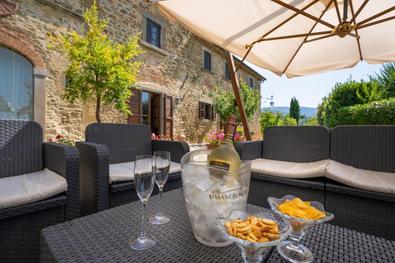 Villa Borgo San Pietro Кортона Экстерьер фото