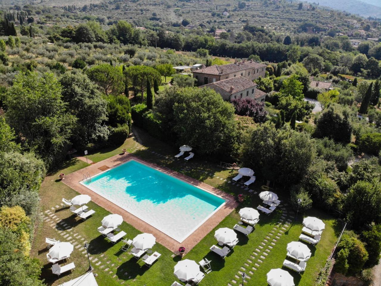 Villa Borgo San Pietro Кортона Экстерьер фото